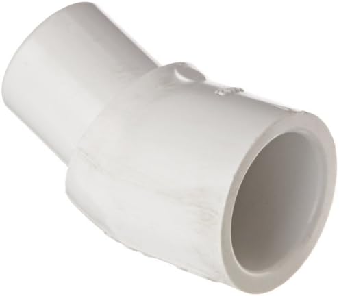 Spears 442 Series PVC Pipe Fitting, Elbow, Schedule 40, 3/4" Spigot x 3/4" Socket