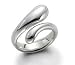 .925 sterling silver ring, sterling silver adjustable ring. One size fits most re-sizeable ring. Adjustable rings for fingers can be worn as thumb ring, index finger ring, middle finger ring, on the ring finger and sometimes as a pinky ring on larger hands. High fashion sterling silver rings for women are a best seller and a great gift idea for her, mom on mother's day, anniversary gift, engagement gift, birthday gift, christmas gift, etc. Not your typical Cheap ring / Cheap Jewelry! One of the best selling adjustable silver rings! BETTER THAN: Stainless steel rings for women / ladies / girls. Design: is SILVER ... NOT Stainless steel ring comfort fit for women!