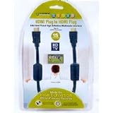 HDMI plug to HDMI plug Lead 1.5m Cable Supports 1080p Gold plated Triple Shieled Oxygen free with Noise Suppressors