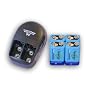 T-228 Plug-in Compact Charger with 4 pcs of Tenergy 9V 250mAh NiMH Batteries