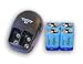 T-228 Plug-in Compact Charger with 4 pcs of Tenergy 9V 250mAh NiMH Batteries