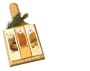 Handled Cutting Board With Cheese