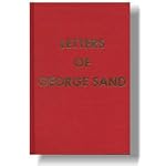 Letters of George Sand book cover