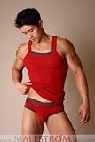C-in2 Bamboo Trophy Hummer Tank Top - Chili Red