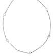 CZ Sterling Silver Necklace