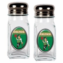 NBA Boston Celtics Salt and Pepper Shaker Set with Crystal Coat