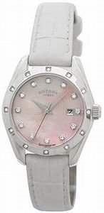Rotary Rocks RLS00001-01-S Ladies White Bracelet Watch