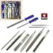 Heavy-Duty 12-Piece File and Rasp Set
