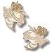 Georgia Tech 14K Gold Dangle Earrings