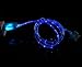 Mokingtop Fashion New Visible Color LED USB Sync Data Charger Cable for iPhone 4G 4S ipad 2 3 (Blue)