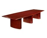 12' Boat Shaped Conference Table KDA037