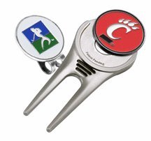 Cincinnati Bearcats Divot Tool Hat Clip With Golf Ball Marker Of 2)