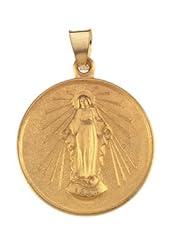 18K Yellow Gold 24.50 mm Miraculous Medal