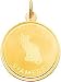 siamese11 - 14K Gold Siamese Cat Disc Charm