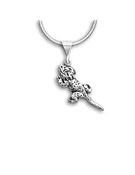 Sterling Silver Bearded Dragon Pendant by The Magic Zoo