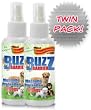 BuzzEnder All Natural Mosquito Protection For Pets - (Twin Pack) - Keeps Insects Away From Your Pets Safely and Effectively