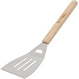 Mr Grill - 18" Luxury Oak Barbecue Spatula / Turner