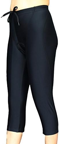 Wellcls Women's Cycling Three-Quarter length shorts 3D Padded Bike Bicycle Wear 3/4 Pants