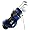 Confidence 8 pc Junior Golf Club Set w/Stand Bag Ages 4-8 LEFTY