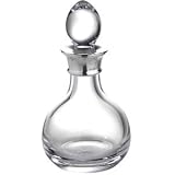 Review Carrs Of Sheffield  / 25cl Mini Decanter- Plain Crystal In Sterling Silver By Carrs Of Sheffield
