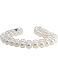 Freshwater Pearl Bracelet 7-7.5mm in 14kt White Gold