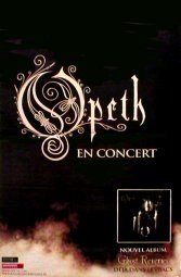 OPETH En Concert 2006 Poster Music