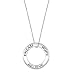 Sterling Silver Hope, Dream & Believe Pendant, 18"
