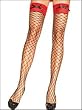 Diamond Diva Fish Net Thigh Highs
