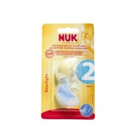 NUK Starlight Silicone Soothers Size 1