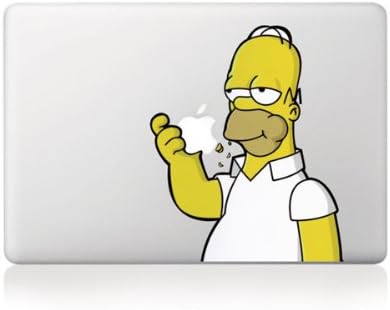 Sticker Chief Homer Simpson Apple Macbook Vinyl Skin Sticker Decal for Retina/Air/Pro 13"