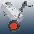 Pflegeruf-Set / Hausnotruf / Senioren-Hausalarm mit Funk-Halsbandsender