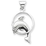 Sterling Silver Dolphin Charm
