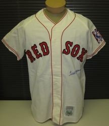 Ted Williams Autographed/Hand Signed Boston Red Sox Jersey