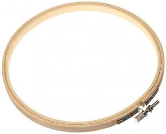 NBellShop Wooden Cross-stitch Embroidery Hoop Ring 13cm/17cm/21cm, 13cm