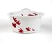 Mikasa Pure Red Round 1-3/4-Quart Covered Casserole