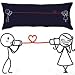 BoldLoft "Say I Love You" Body Pillowcase (Dark Blue)-Romantic Valentine's Day Gifts for Couples,Cute Valentines Day Gifts for Him or Her,Valentines Day Gift Ideas