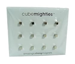 Cube Mighties Magnets - 12 Pack by Three By Three Seattle