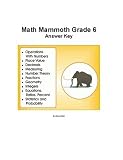 Math Mammoth Grade 6 Worksheets Answer Key