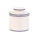 The Original Butter Bell Crock by L. Tremain, Le Bistro Bell w/Blue Trim