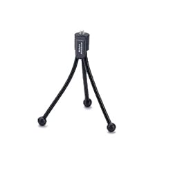Accessory Power Bendable Mini Table-Top Tripod with Non-skid feet For Flip UltraHD / MinoHD Digital Camcorders