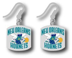 New Orleans Hornets - NBA Team Logo Dangler Earrings