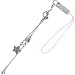 BABY PHAT Silver STAR BALL CAT CHARM Cell Phone Charm