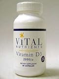 Vital Nutrients - Vitamin D3 2000 IU 90 vcaps