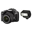 Pentax K2000 10.2MP Digital SLR Camera with 18-55mm f/3.5-5.6 DA L Lens and AF200FG Flash