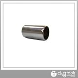 フジテック ストレート 25 クロームメッキ φ25mm用