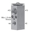 Red Dot Bulbless Block Typer Expansion Valve 71R8440