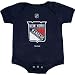 New York Rangers Baby Reebok Primary Logo Creeper Onesie