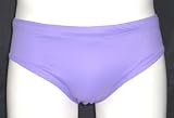Lavender Drawstring Bikini Brief with Seamless Front