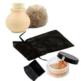 Indian Earth Pure Mineral Foundation (Light - 5 Gram) with FREE Applicator Puff & Travel Set - FREE SHIPPING OFFER!