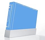 Simply Blue Decorative Protector Skin Decal Sticker for Nintendo Wii Consol ....